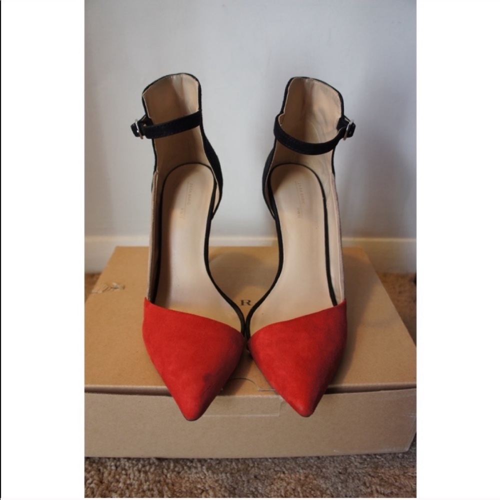 Zara Rare Asymmetrical Heels - Picture 3 of 4